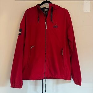 Helly Hansen Men's Vibrant Red Windbreaker